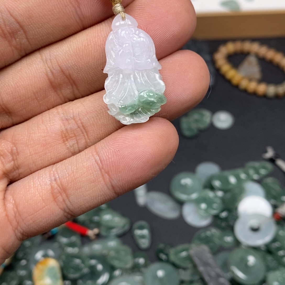 翡翠未镶嵌手链天然a货翡翠10