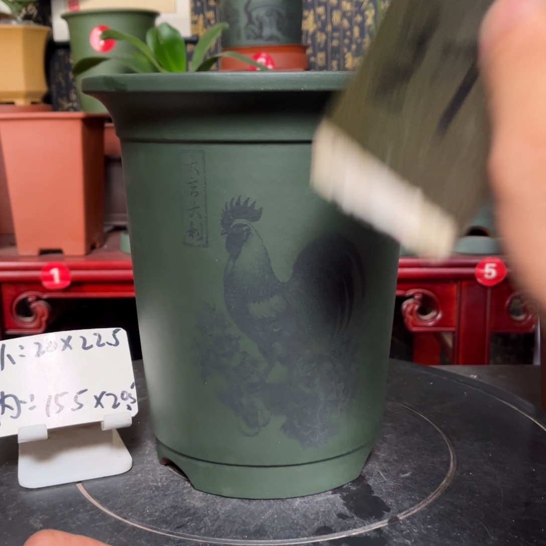 紫砂花盆紫砂花盆