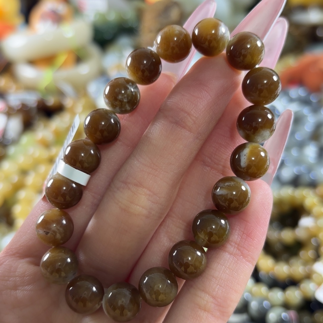 和田玉未镶嵌手链146