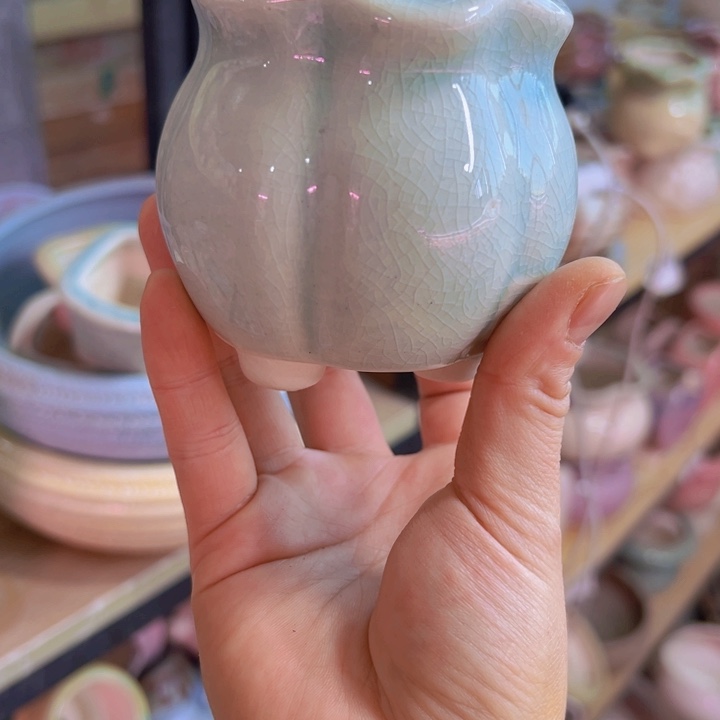 陶瓷花盆当场凑满12包邮