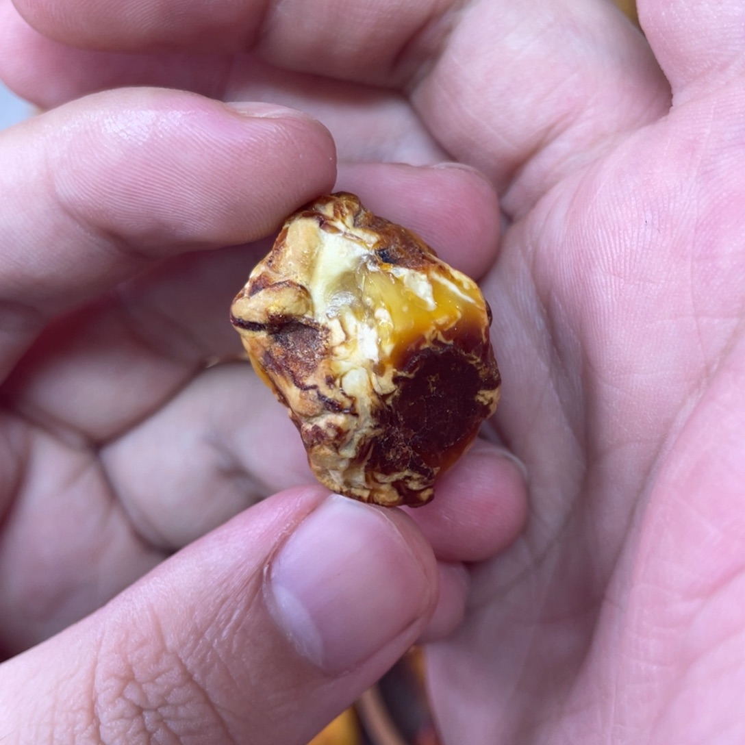 定制琥珀天然琥珀15圆珠