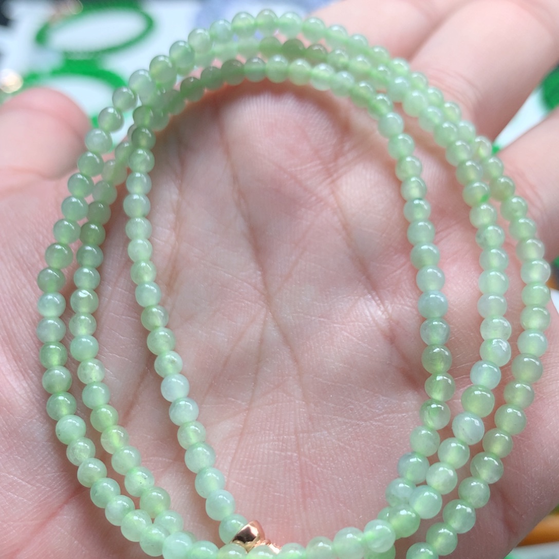 翡翠未镶嵌手链翡翠