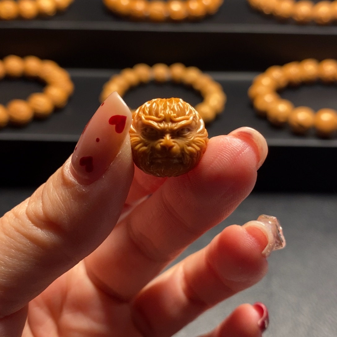 猴头核桃手串幻****大圣单粒