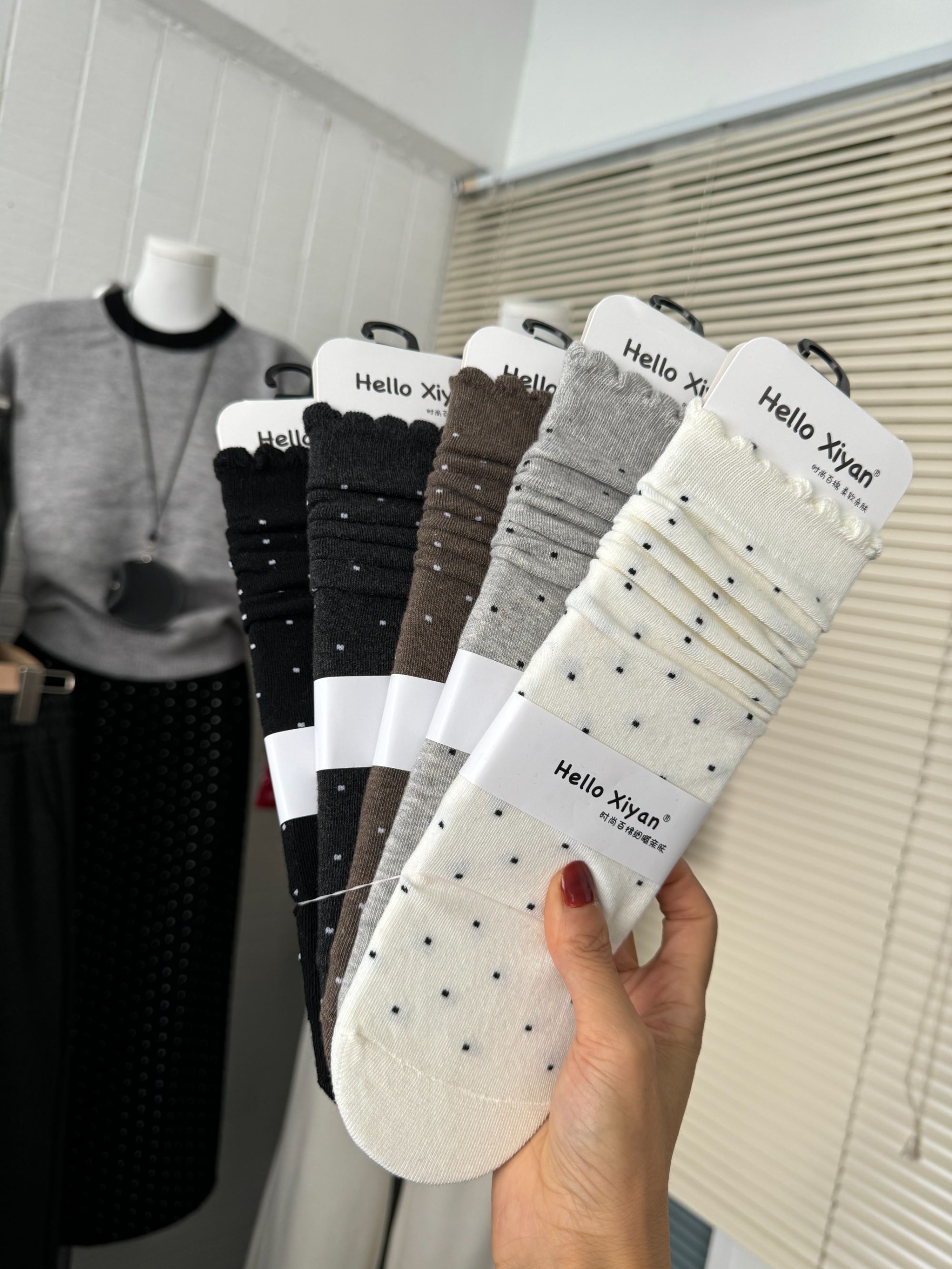 秋冬堆堆袜时尚亲肤