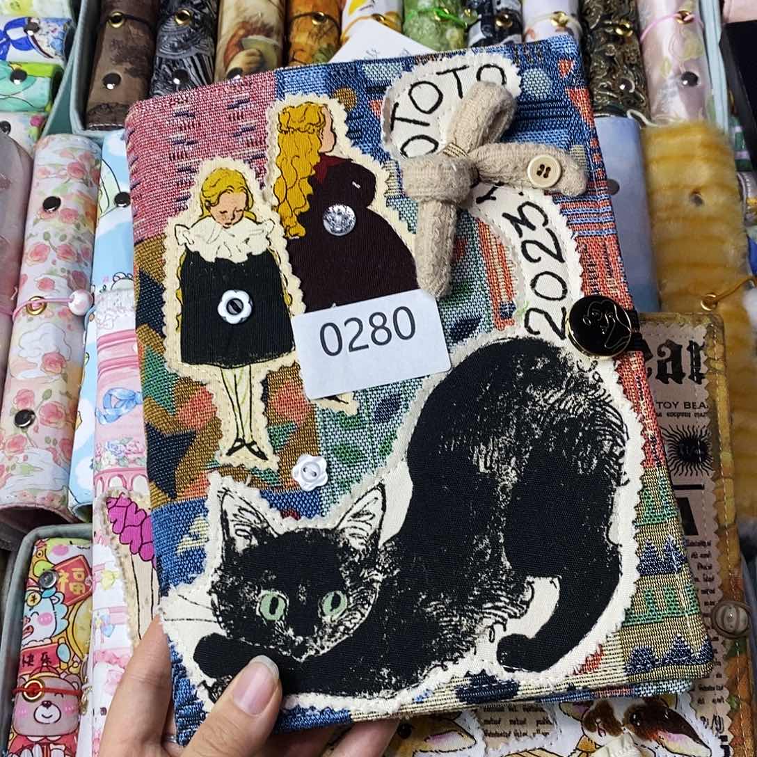 织绣A5 活页不加纸0280