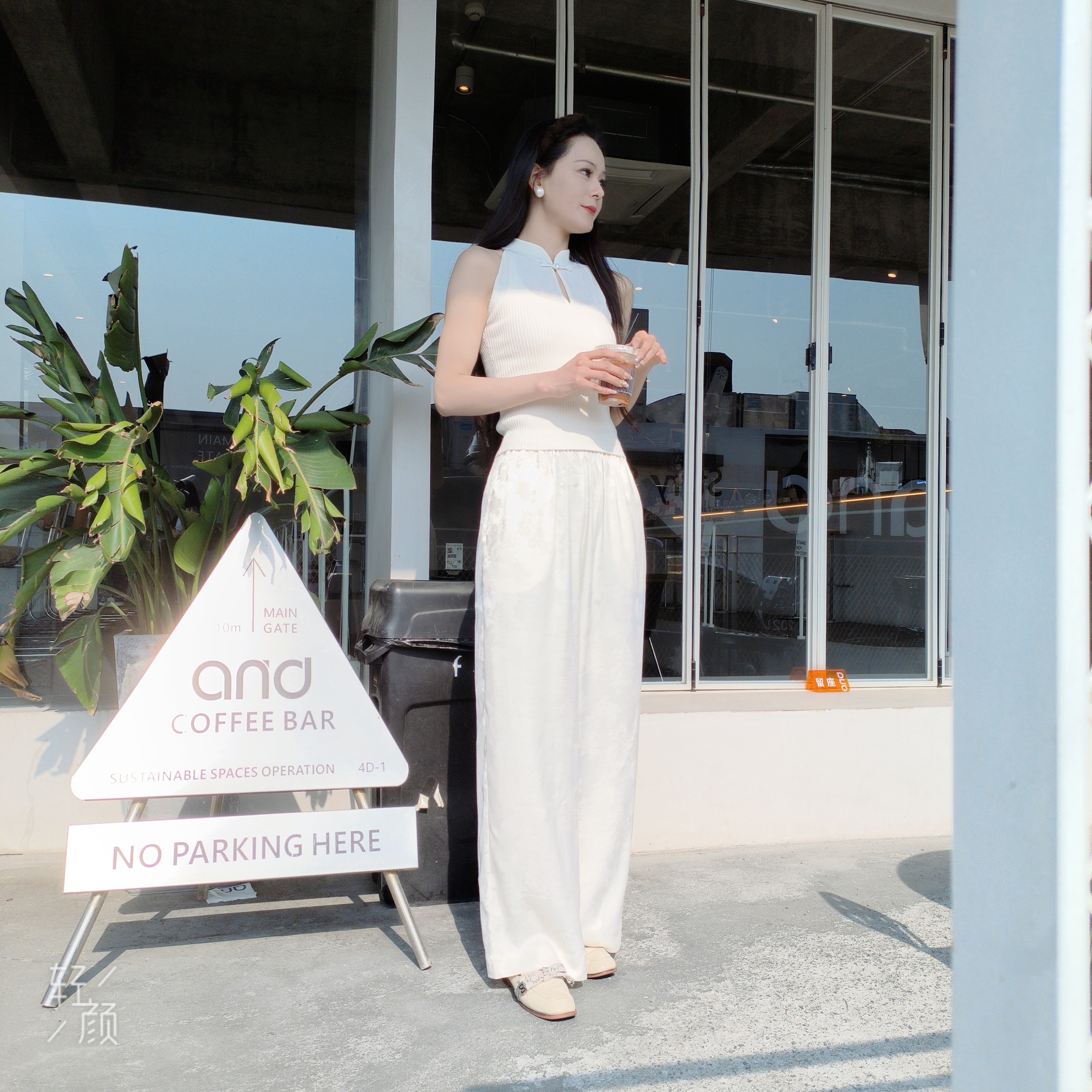 【粉丝专享】2025 新轻奢时尚桑蚕丝醋酸缎面夏天高级女装阔腿裤