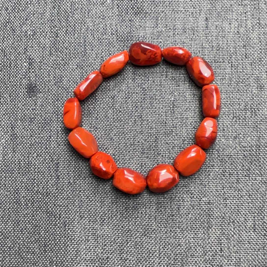 未镶嵌手串南红玛瑙庄*