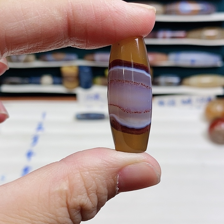 燃***师玛瑙/玉髓未镶嵌颈饰