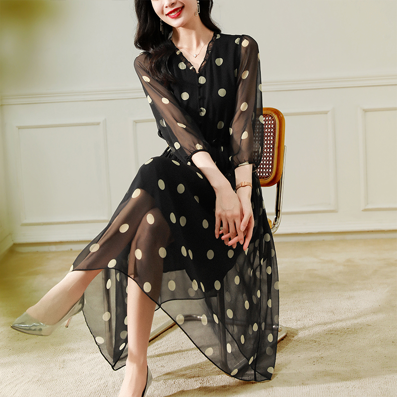 【臻品清货】EZ101-EZ184号高級感夏季减龄连衣裙 【婷】