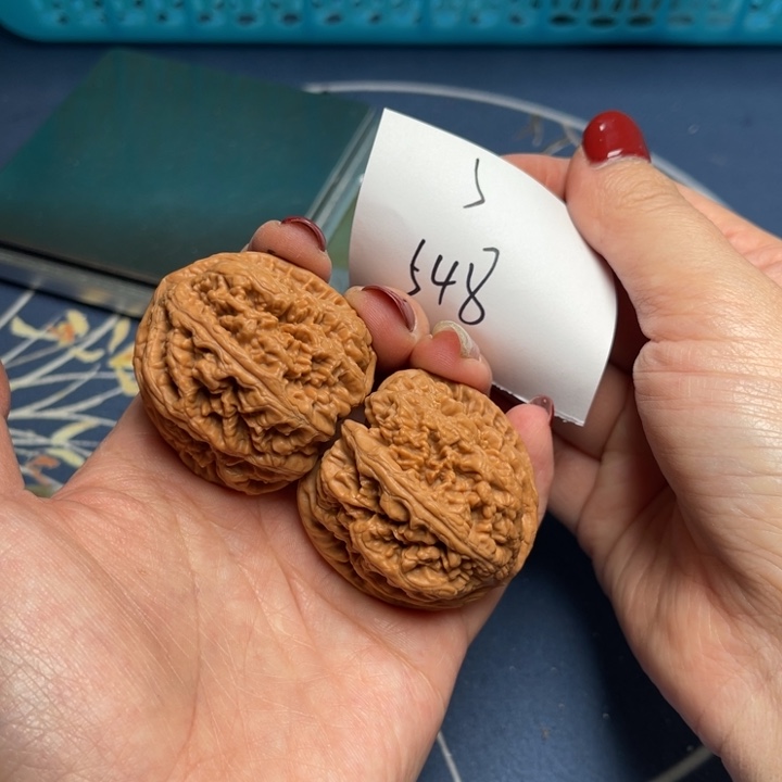 文玩核桃把件粗筋41