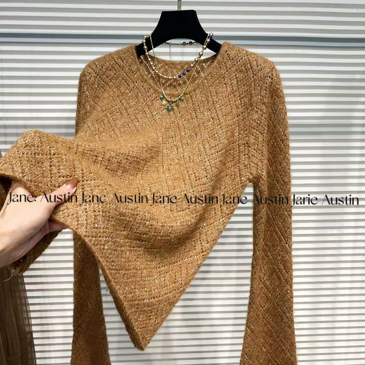 Jane Austin •（织梦）2025新款轻奢上衣网红轻奢秋冬高级感