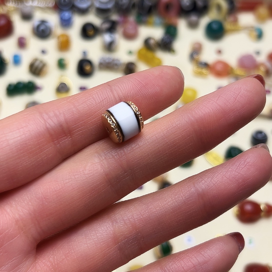 魅***️玛瑙/玉髓未镶嵌单珠