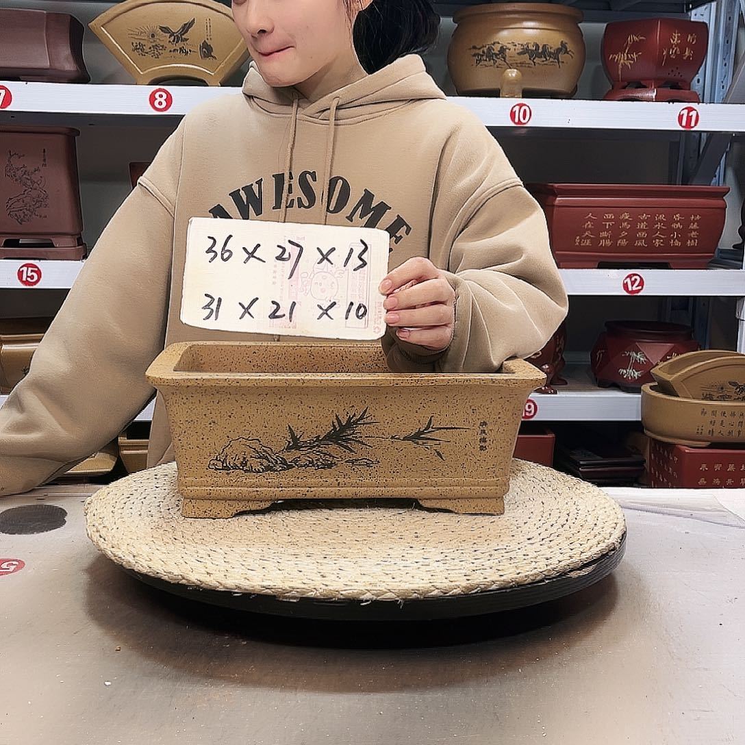 紫砂花盆紫砂花盆