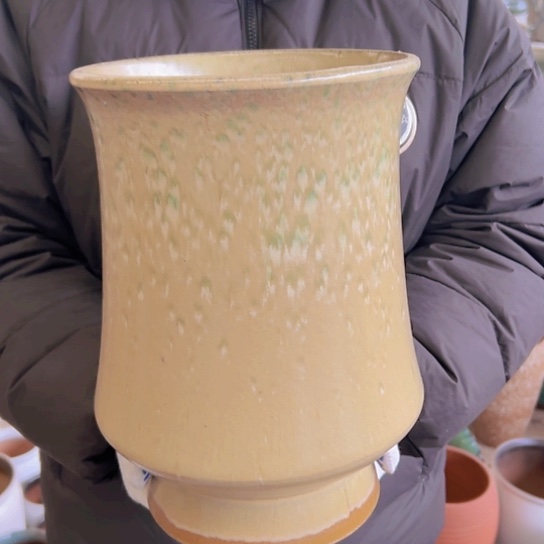 紫砂花盆高31口20————