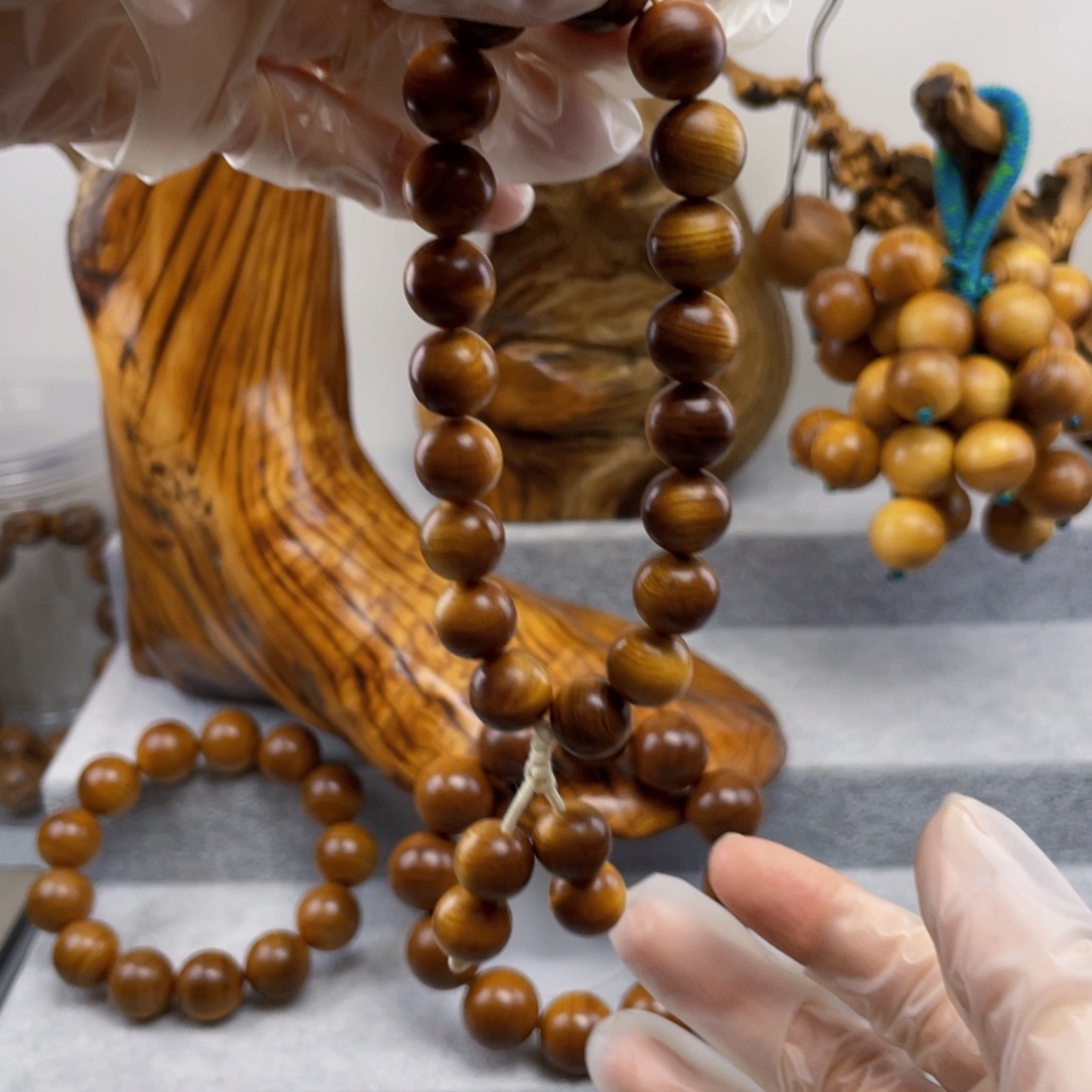 柏木（崖柏）太行崖柏黑油1.2手持挂件