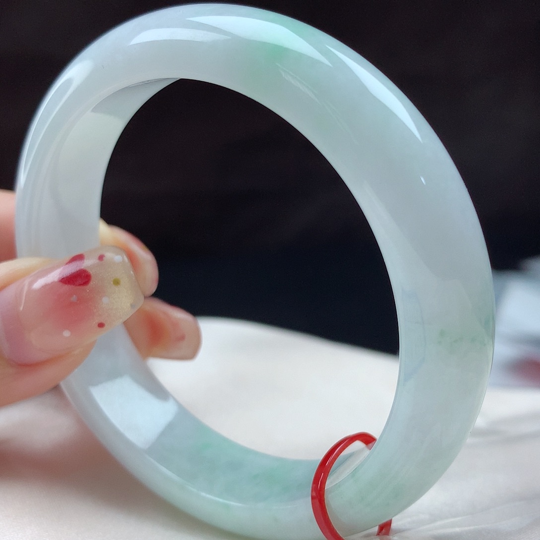 翡翠未镶嵌手镯用****590112 