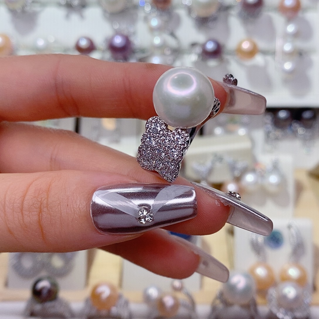 未镶嵌戒指淡水珍珠