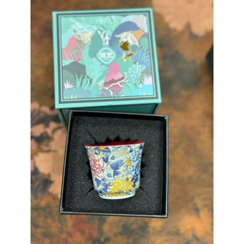 国潮成艺万花锦品茗杯-A11015