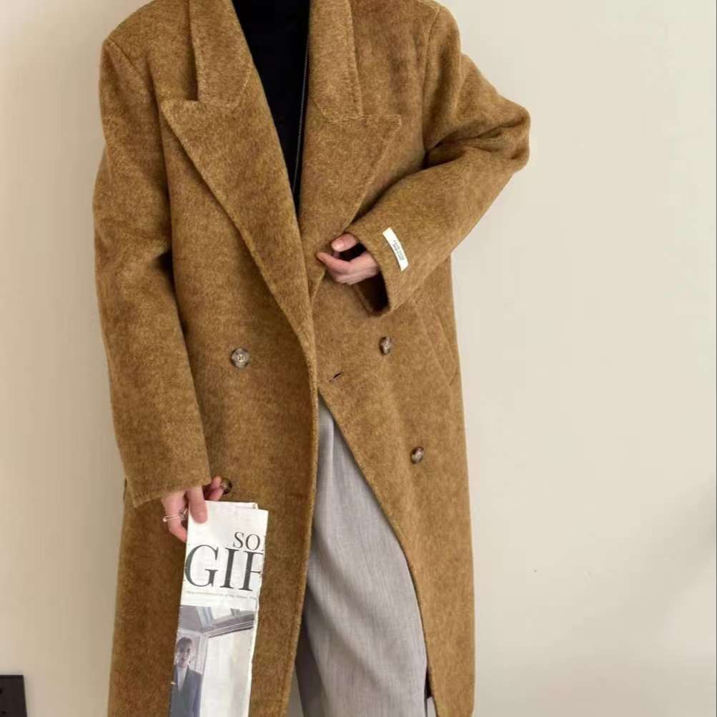 韩系档口双面羊毛大衣（no退no换）不支持七天无理由退货请备注款号