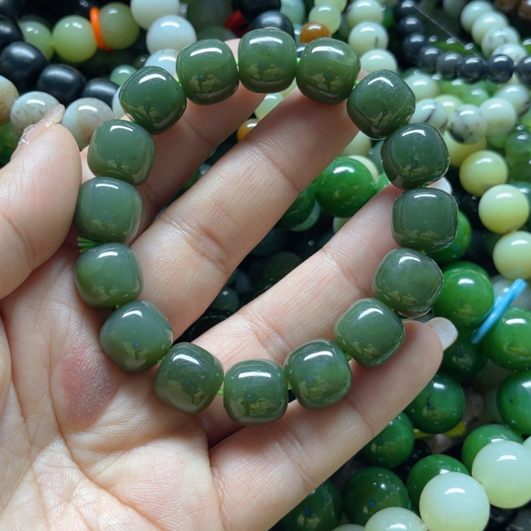 和田玉手链未镶嵌