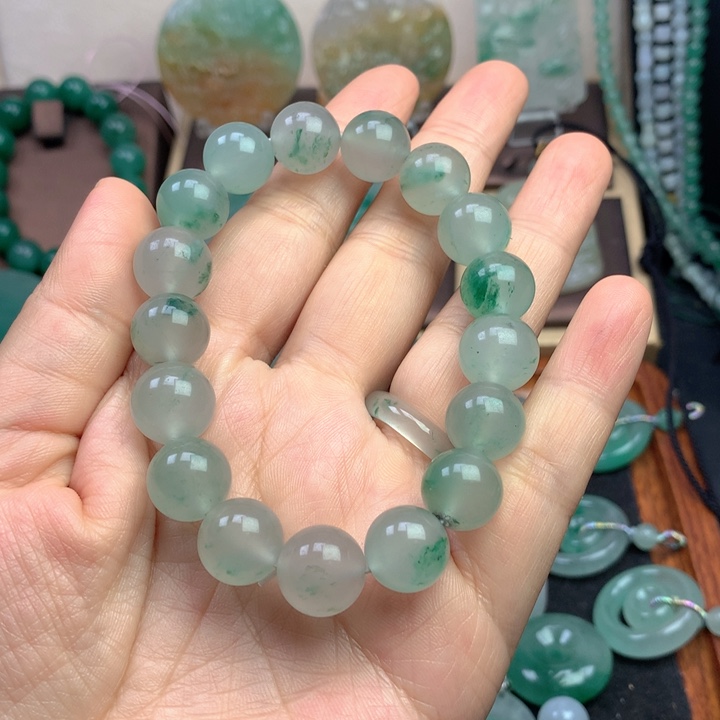 未镶嵌石英质玉珠宝半成品十*