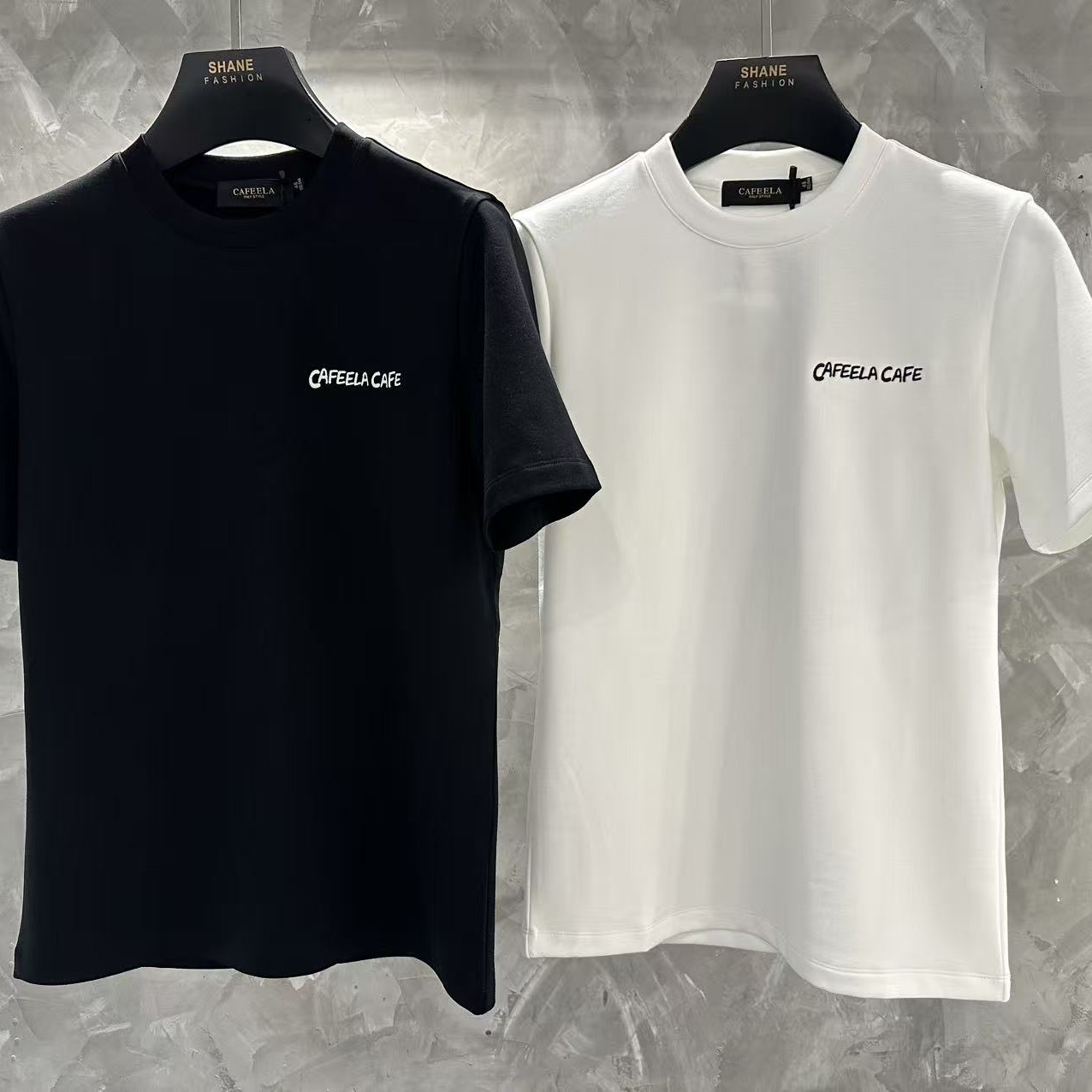 《沙恩名品》2025年秋冬冬天新款男士高端欧货短袖上衣冬季穿搭