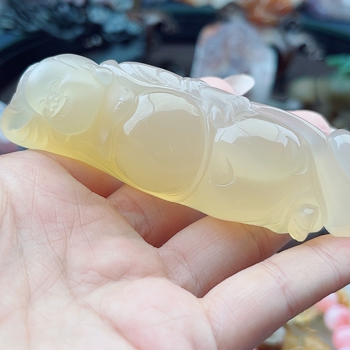 银***韵手饰玛瑙未镶嵌吊坠