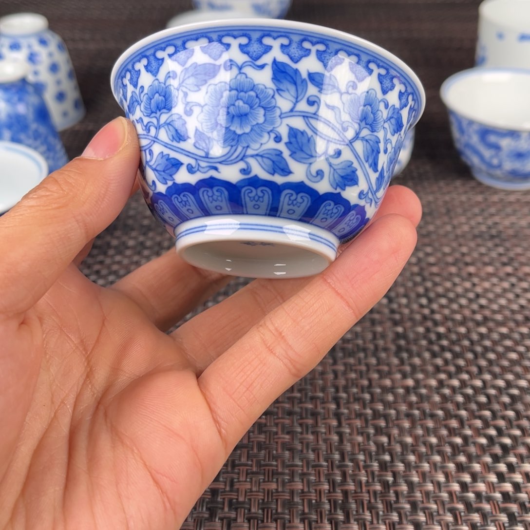 瓷片景德镇陶瓷杯子