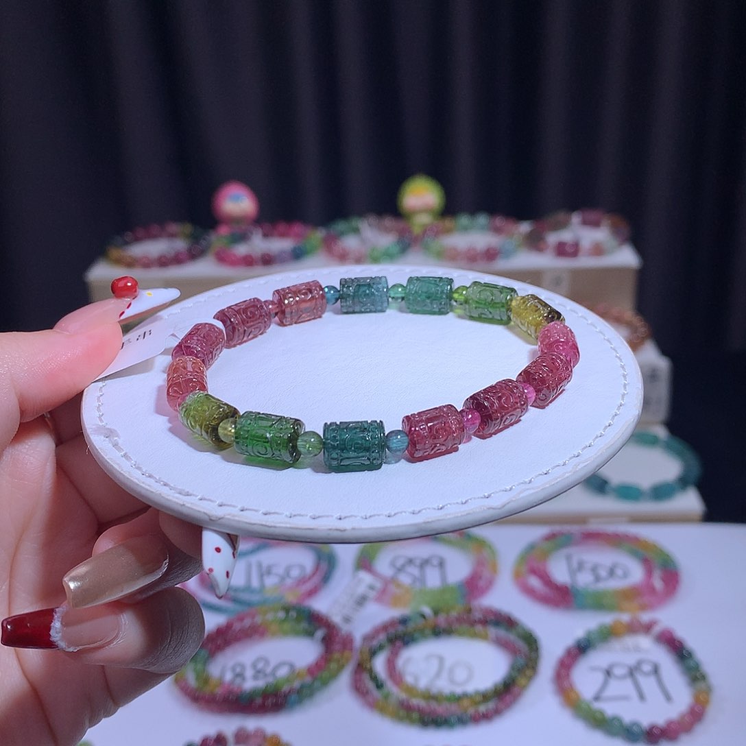 碧玺手链未镶嵌碧玺