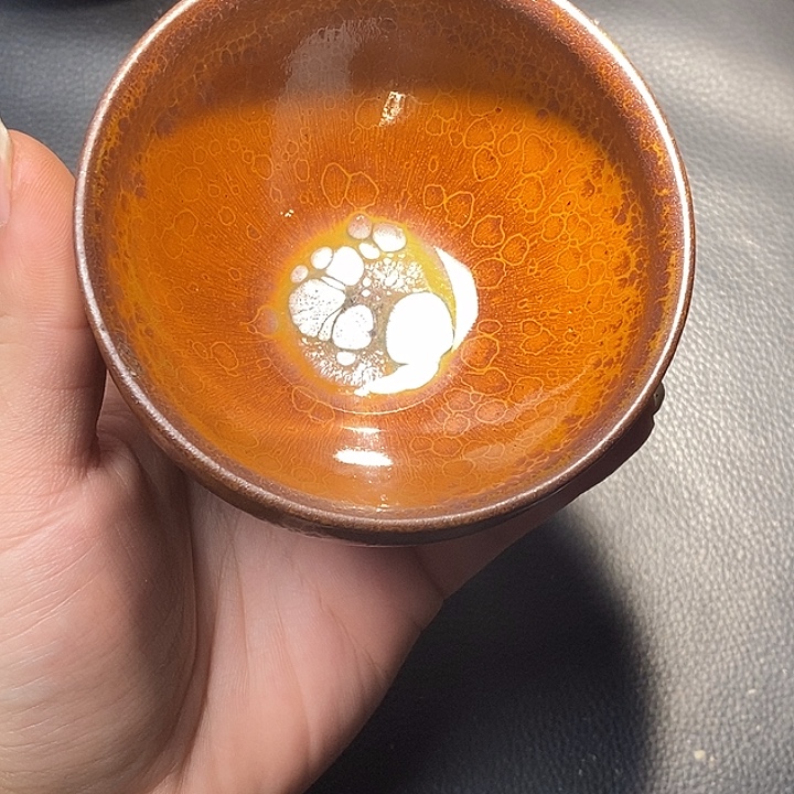 茶盏漂亮建窑建盏主人杯