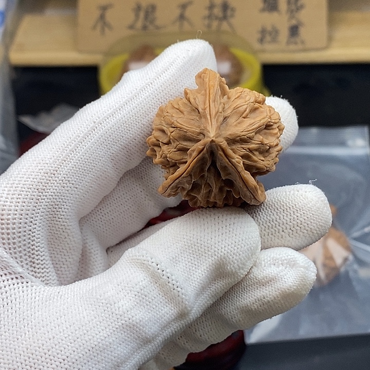 知***足吊坠文玩核桃磕碰不退不换