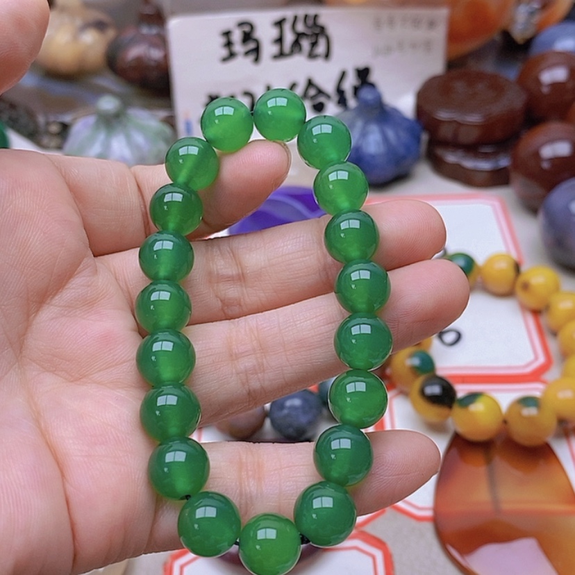 【闪购商品】未镶嵌玛瑙/玉髓珠宝半成品碧**?