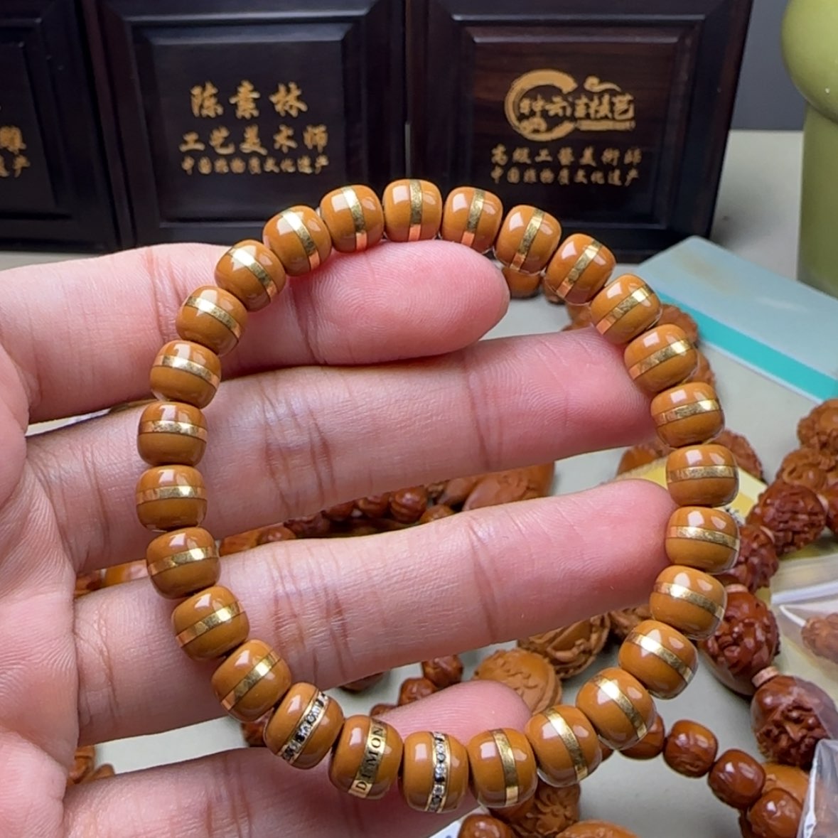 【闪购商品】手串/手链橄榄核纯手工雕刻橄榄核核尖