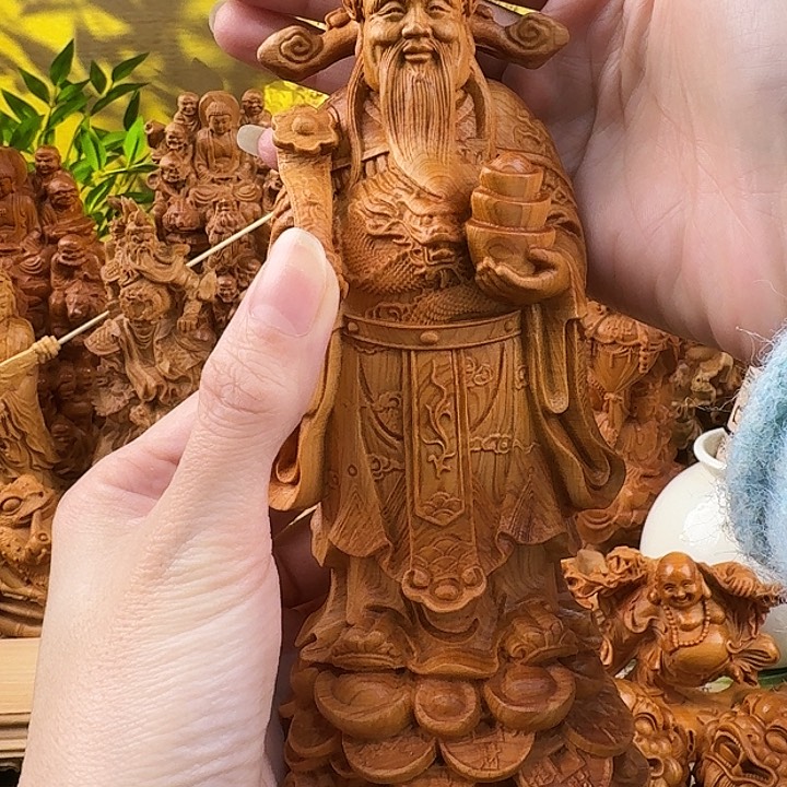 柏木（崖柏）财神到21cm