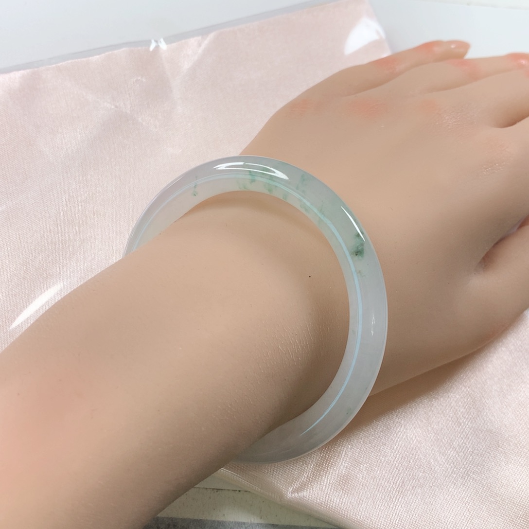 未镶嵌手镯翡翠 圆条259