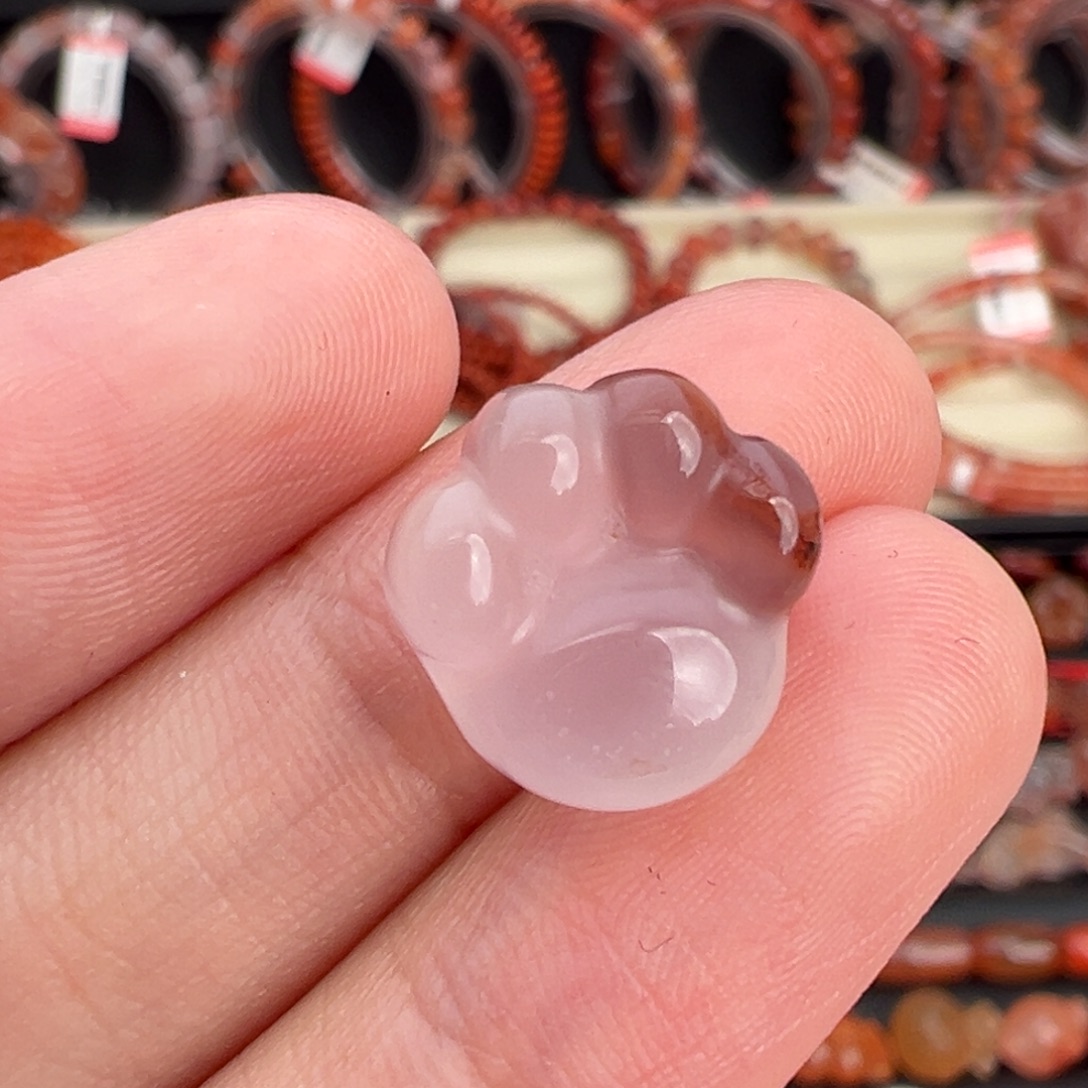 南红玛瑙未镶嵌颈饰