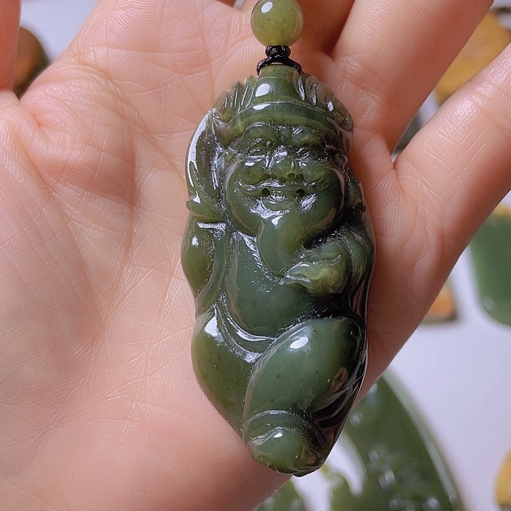 和田玉挂件未镶嵌