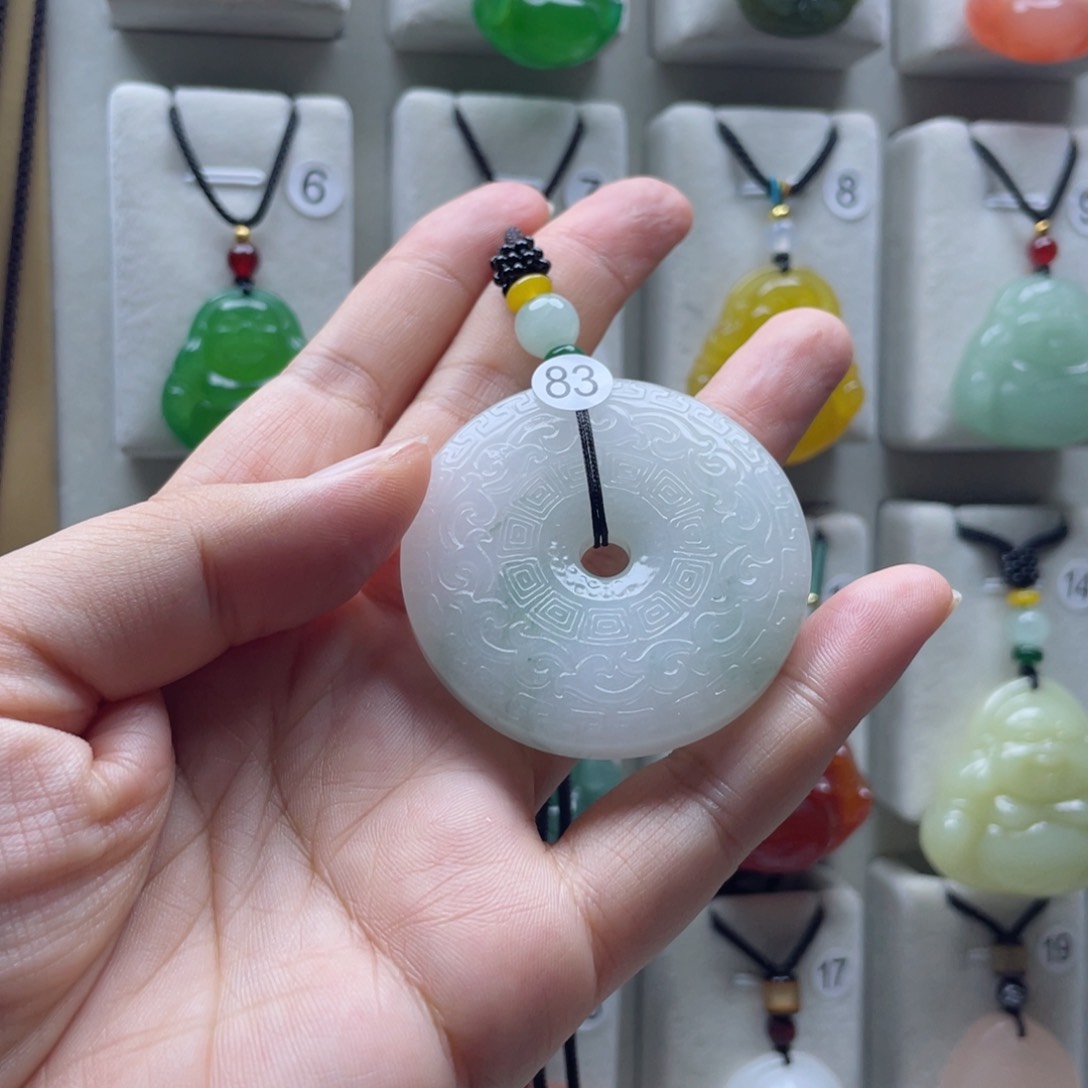 和田玉（青玉）未镶嵌颈饰