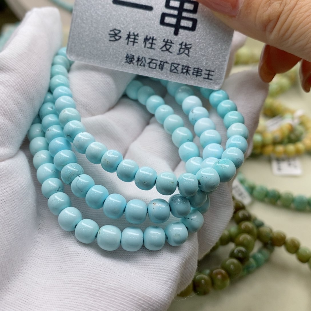 绿松石珠宝奇石未镶嵌