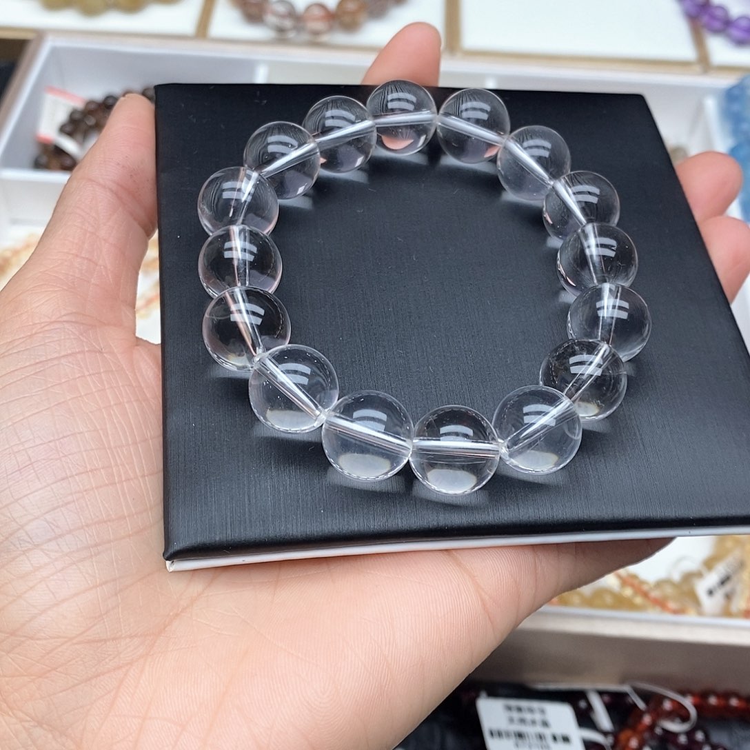 水晶手链未镶嵌白水晶13