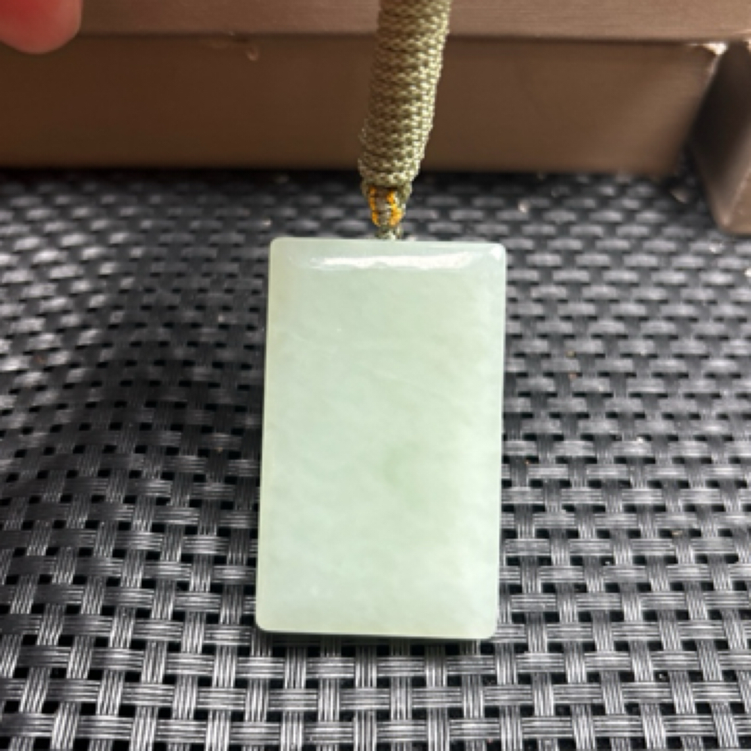 保真和田玉无事牌时尚吊坠百搭精雕拍一发一手工精致气质
