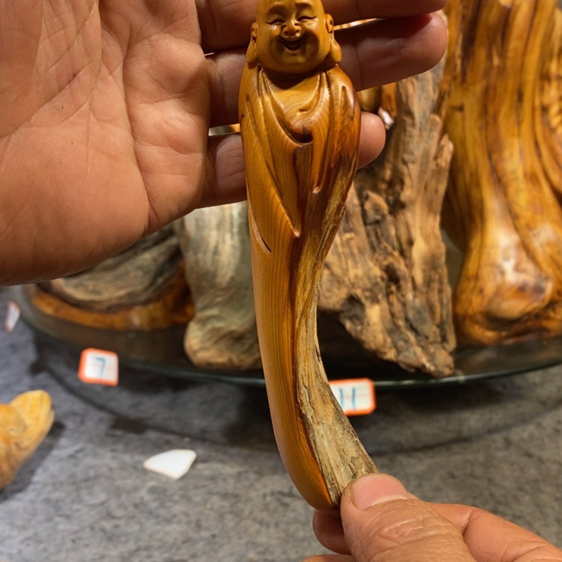 【闪购商品】柏木（崖柏）木雕工艺品摆件家居