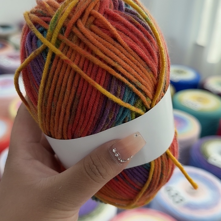 手编八股线帽子专用线