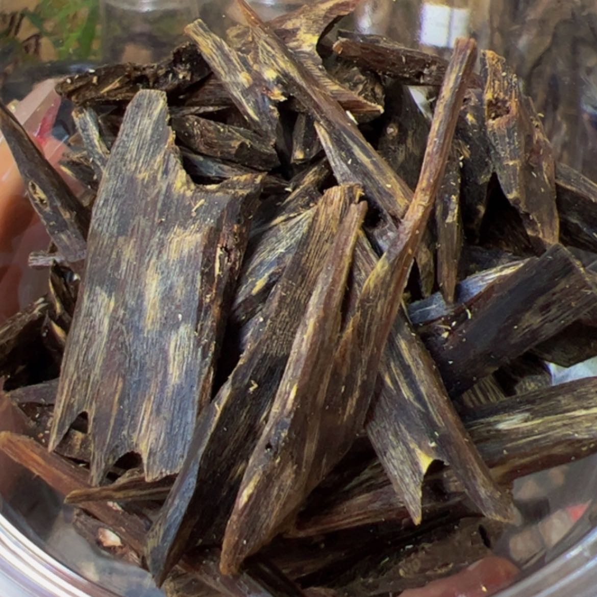 【闪购商品】沉香手把件用****7奇楠紫棋高端老块料101克