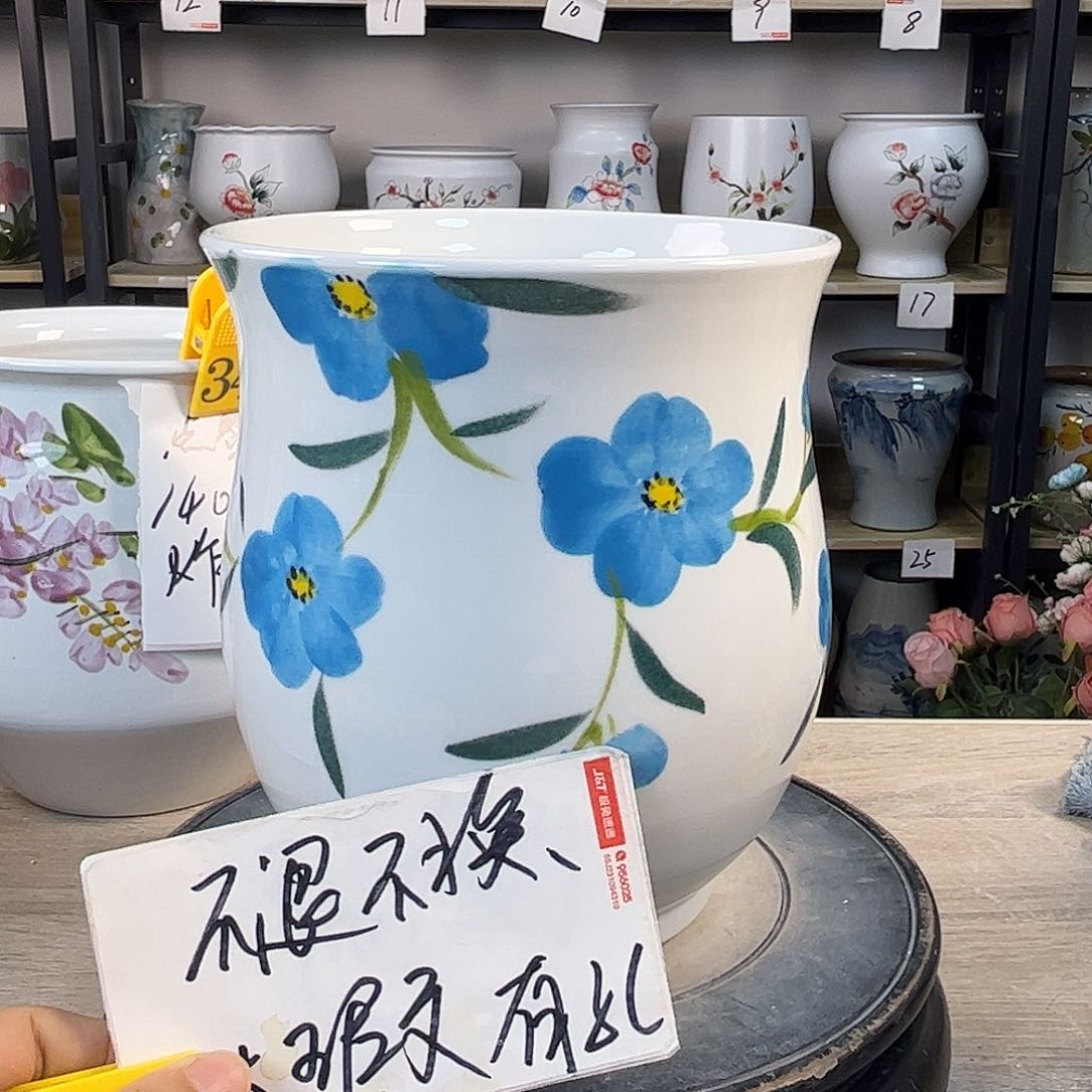 罐1xc景德镇陶瓷花盆