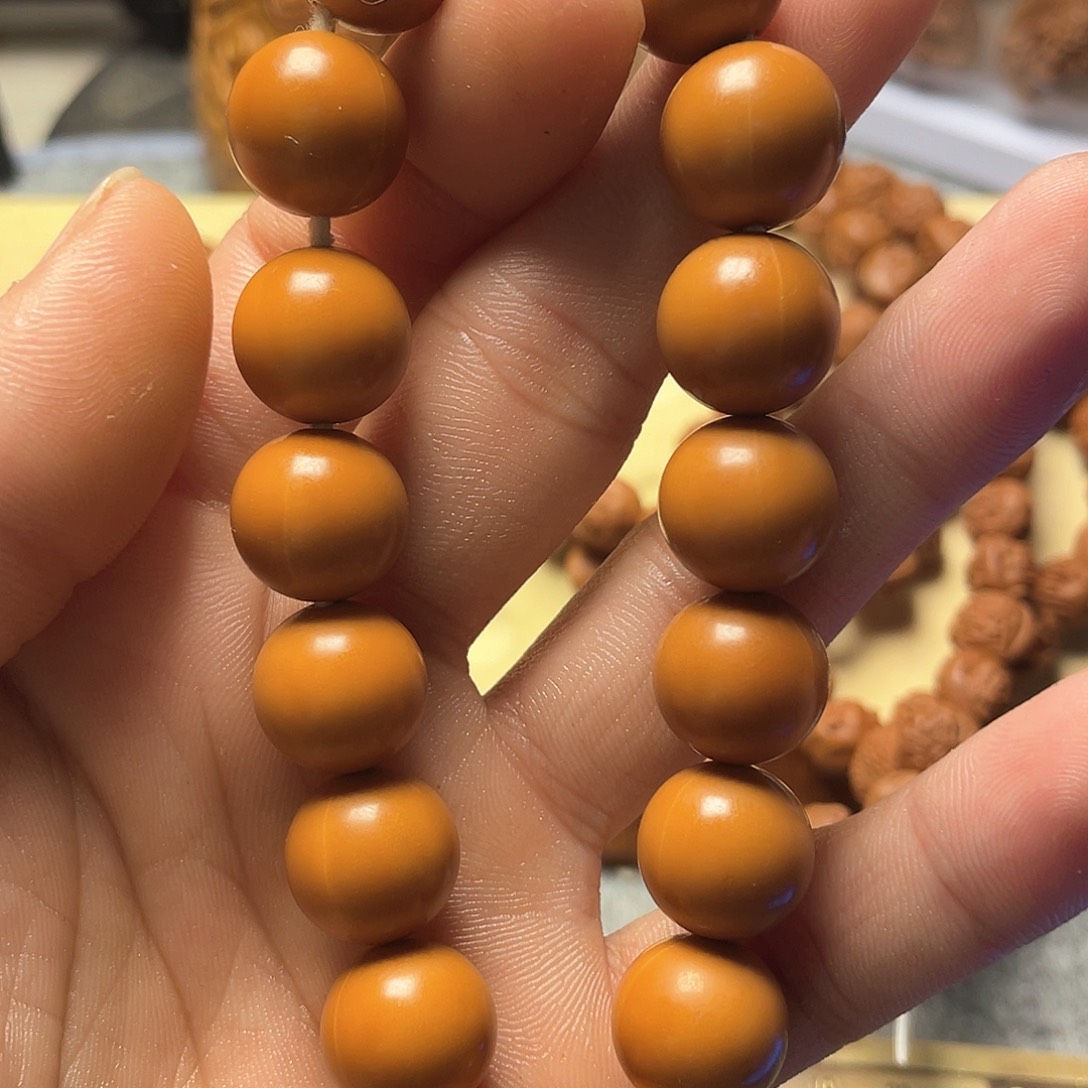 猴头核桃雕刻光珠