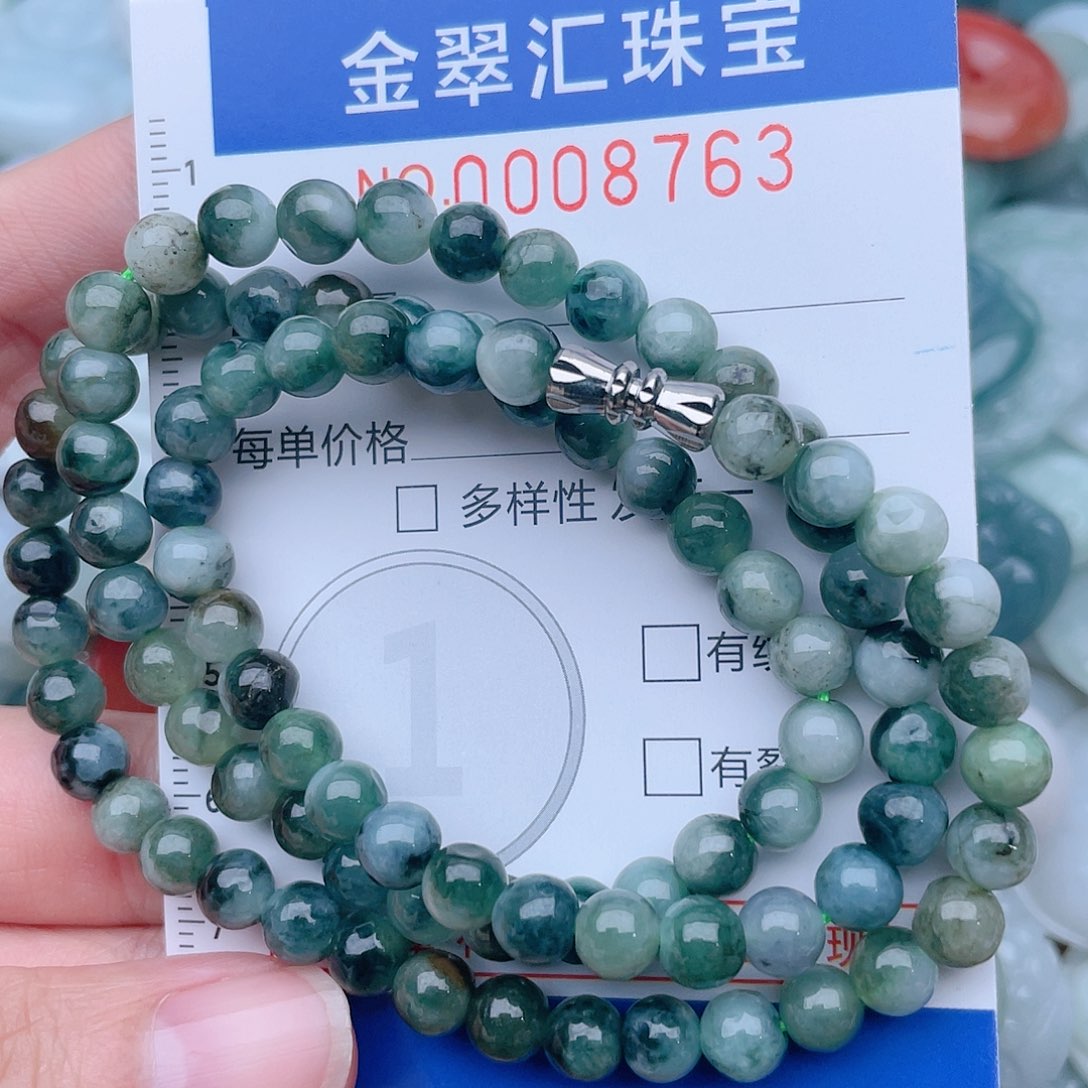 颈饰未镶嵌翡翠8763