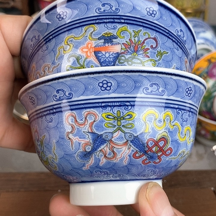 景德镇陶瓷藏式茶碗