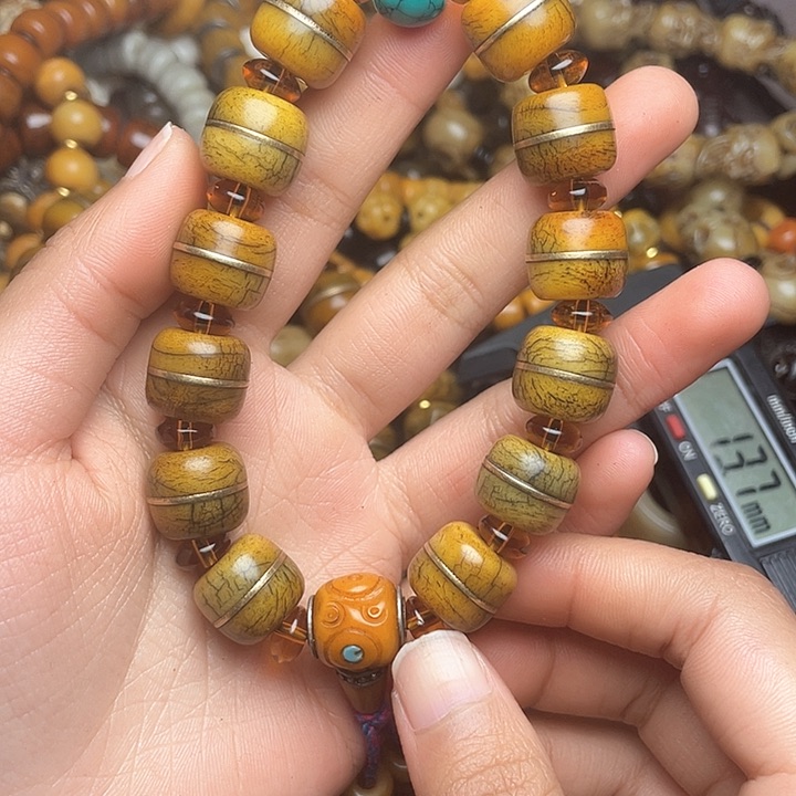 牛骨手串/手链耶****?牦牛骨手持