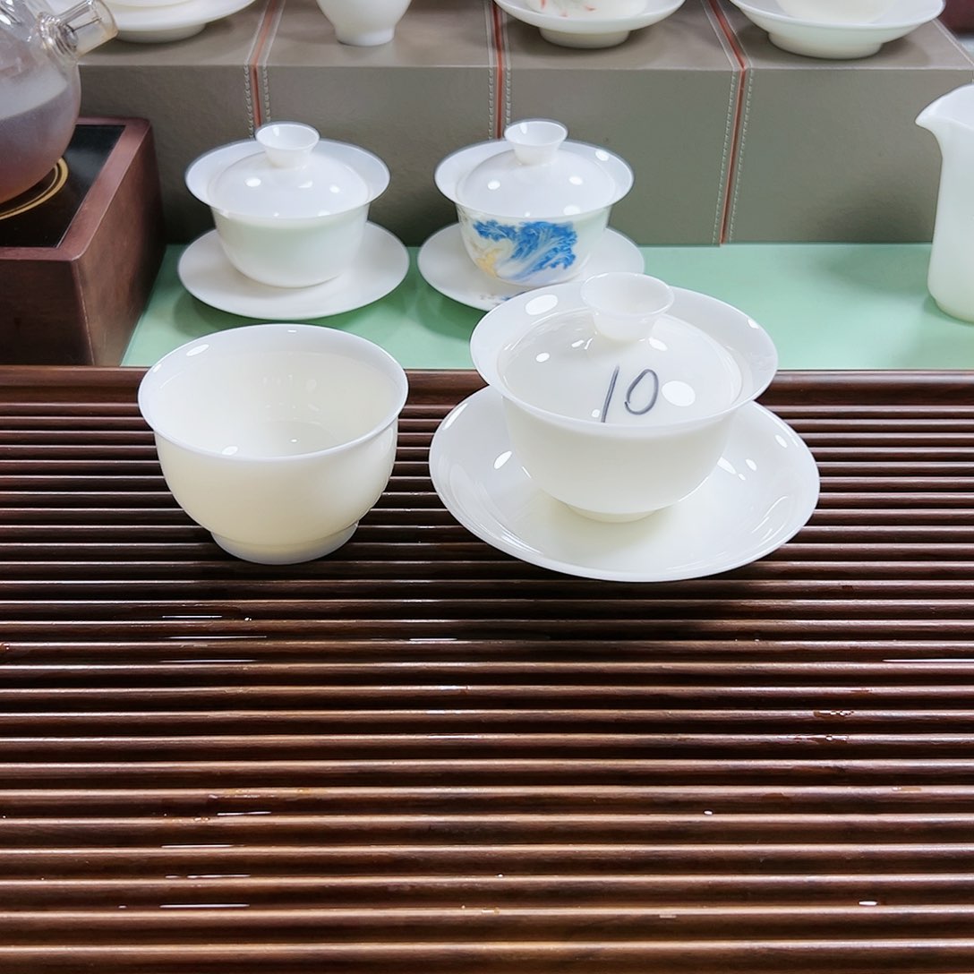 10号平步青云盖碗➕主人杯100ml